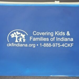 Blue Plastice Envelope